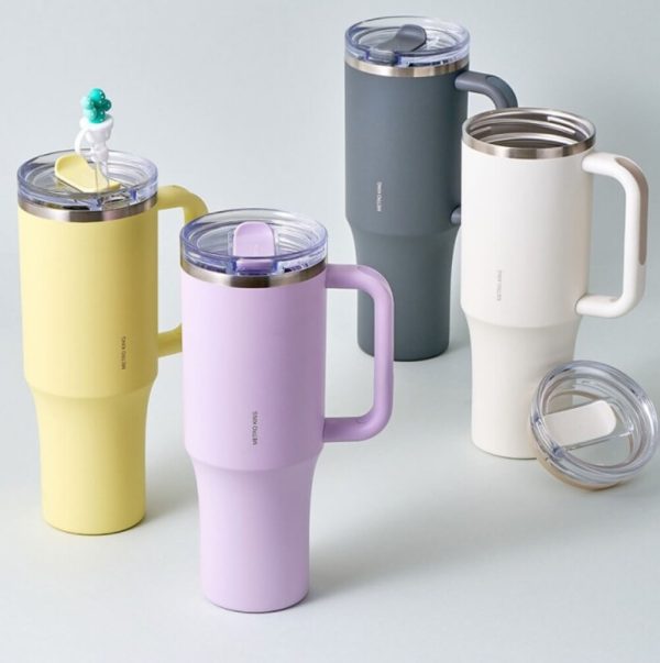 [LocknLock] Metro King Tumbler 1.2L with Straw & Straw Cap (4 Color) *LImited Time Sale* *2025 New*