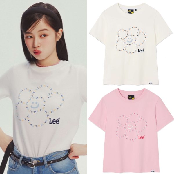 [Wacky Willy x Lee] Womens Lily Half Sleeve T-Shirt (2 Color) *LIMITED*