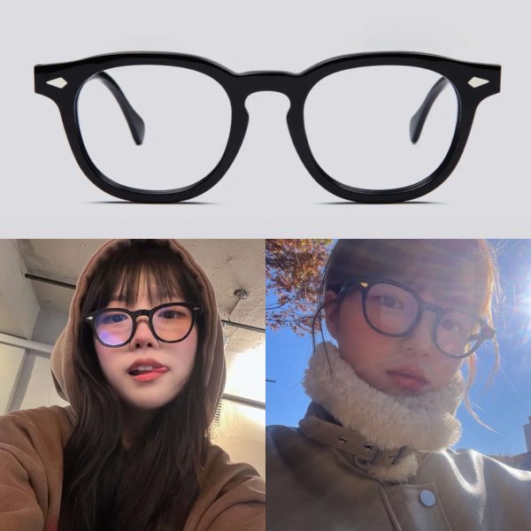[Rieti] EDDY Col.1 Glassess (Black) (3 Size) *Limited Time Sale*