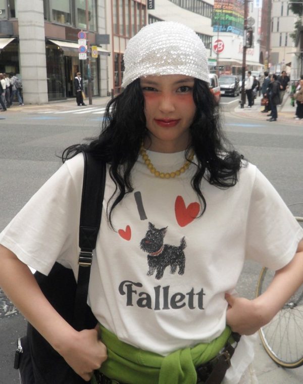 [Fallett] Puppy Drawing Overfit TShirt (3 Color) *Limited Time Sale* *2025 New*