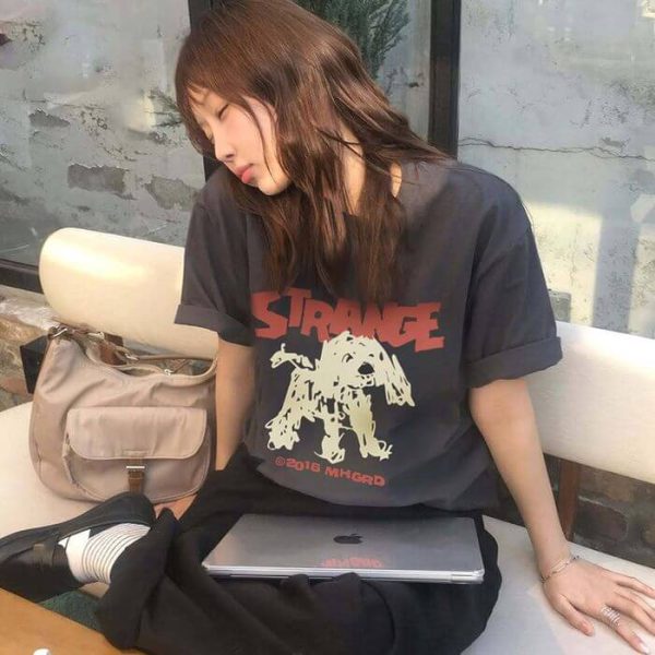 [Mahagrid] Strange Puppy Tee (2 Color) *25SS Limited* *LIMITED TIME SALE*