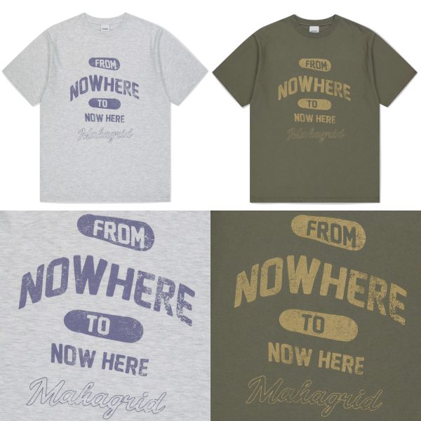 [Mahagrid] Nowhere Tee (2 Color) *25SS Limited*
