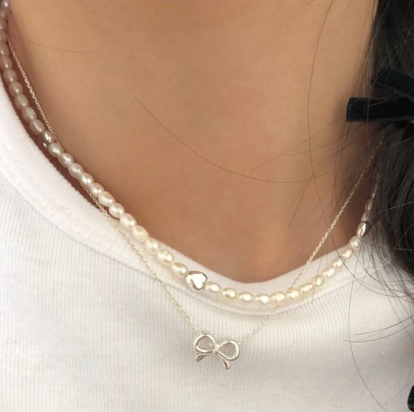 [Soye Pine] Vivian Freshwater Pearl Necklace (925 Silver)