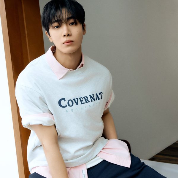 [Covernat] Center Authentic T-Shirt (4 Color) *25SS Limited*