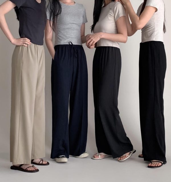[Slowand] SLOWMADE Cool Summer Linen Training Pants (7 Color) *Made in Korea* *Season Limited*