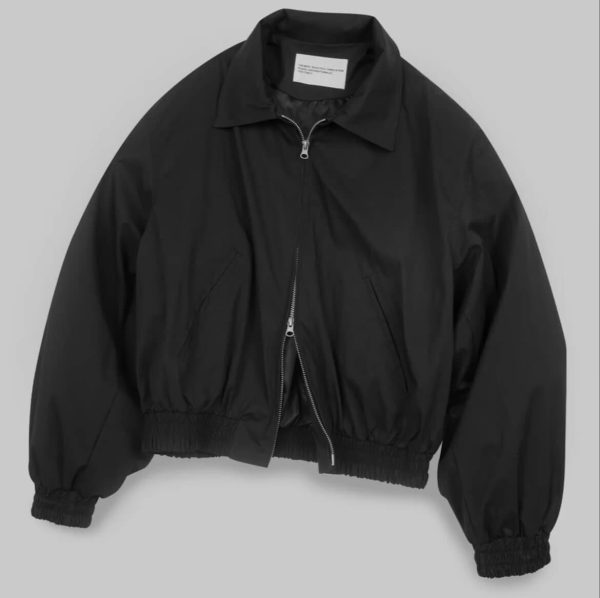 [Place Studio] Oversized Utility Cotton Blouson Zip Up Jacket (Black) *Limited Time Sale*