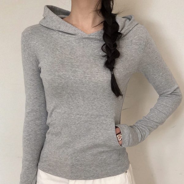 [Slowand] SLOWMADE Slim Modal Hoodie T-Shirt (2 Color) *Made in Korea**Seasonal Limited*