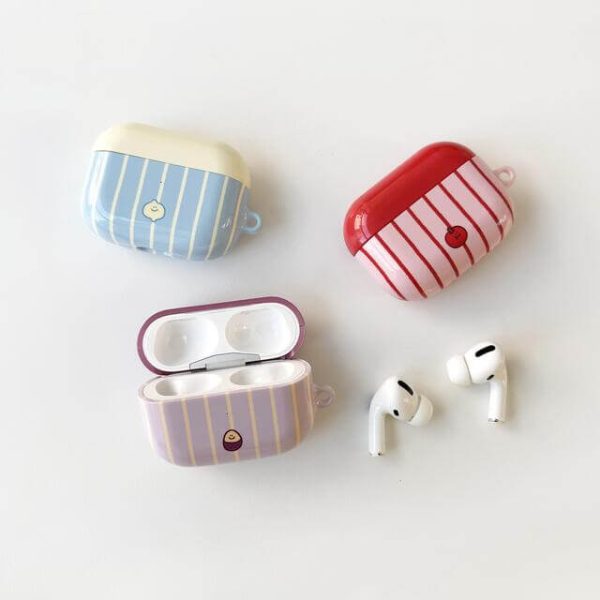 [Second Morning] Semo Stripe Airpod Case (3 Designs)