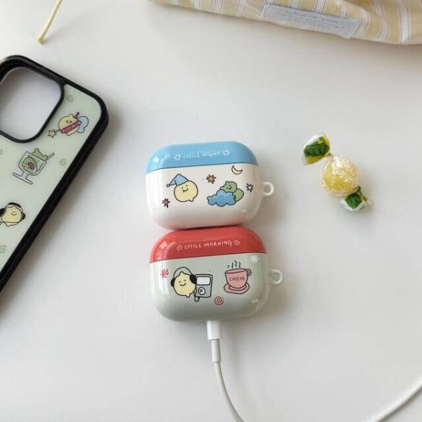 [Second Morning] Chill Day Airpod Case (2 Design)