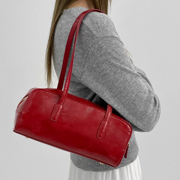 [Blackup] Merfold Leather Shoulder Bag (3 Color) *Seasonal Limited*