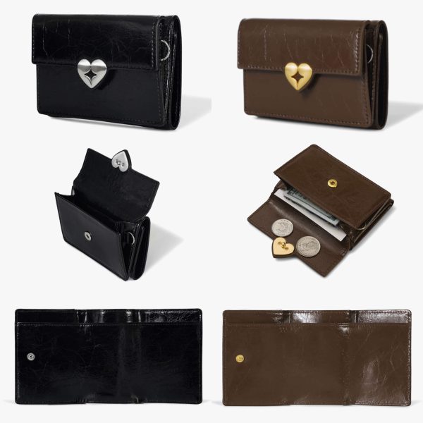 [Fennec] Hearty Triple Wallet (4 Color) *Limited Time Sale* *2025 NEW* *Cow Leather* *Made in Korea* FESTA SALE END 29th June*