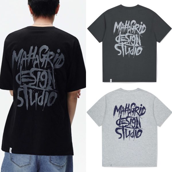[Mahagrid] Slash Logo T-Shirt (4 Color) *Limited Time Sale*