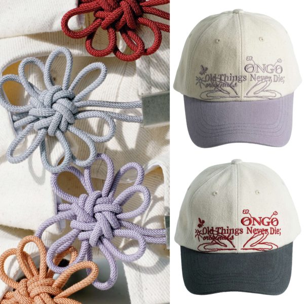 [Ongo] Flower Knot Cap V2 (4 Color) *LIMITED*