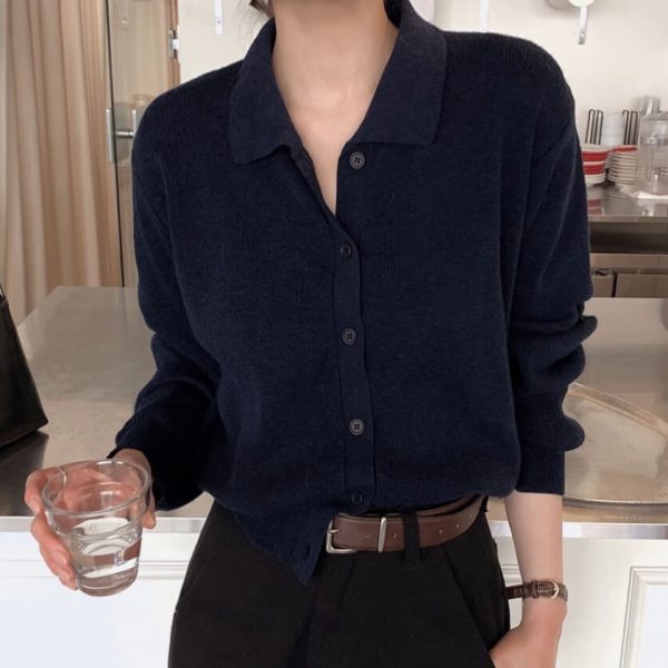[Slowand] SLOWMADE Soft Collar Cardigan (4 Color) *Made in Korea* *Seasonal Limited*
