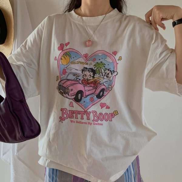 [Byjooberry] Boxy Betty Tee (3 Color) *Seasonal Limited*