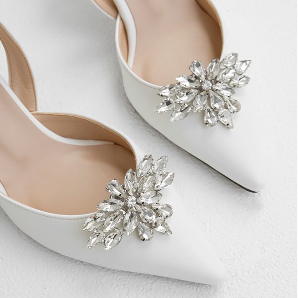 [Sappun] Maple Cubic Shoe Brooch A2302