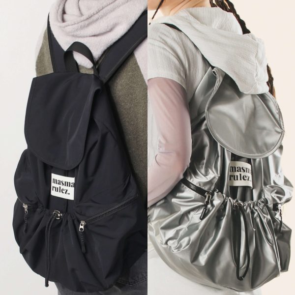 [Masmarulez] String Flap Backpack (3 Color) *Limited Time Sale*