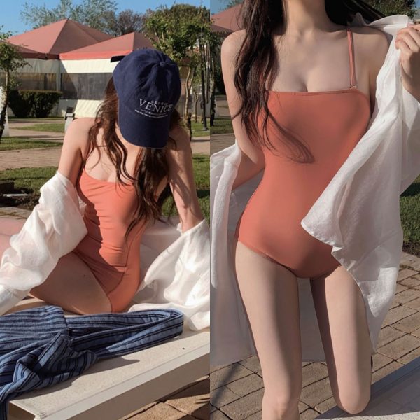 [Slowand] Simple Comfortable Monokini/Swimsuit (4 Color) *Season Limited*