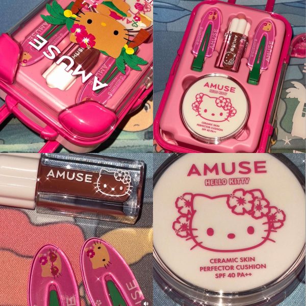 [OY] Amuse x Hello Kitty Quick Make Up Mini Luggage (2 Types) *LIMITED*