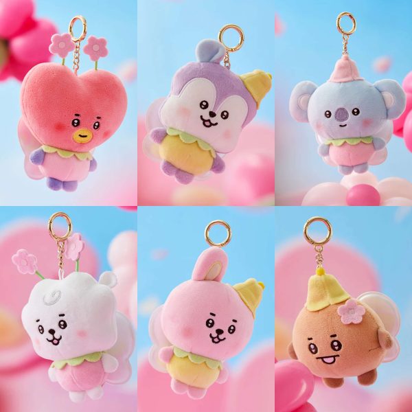 [BT21] BT21 Baby Spring Blossom Fairy Keyring (6 Types) *LIMITED*