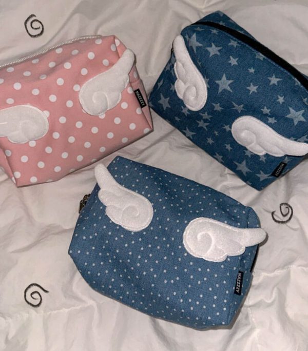 [Mazzzzy] Angel Wing Pouch (3 Color) *Made in Korea* *Limited*