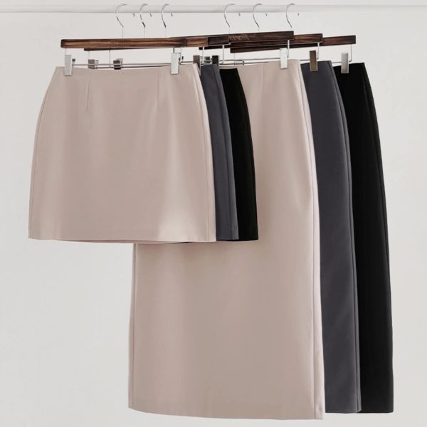 [Slowand] SLOWMADE Moment Flowing Cover Skirt Short/Long (3 Color) *Summer Limited*