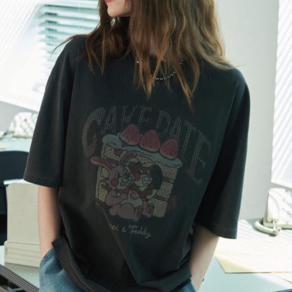 [CPGN] 25SS Cake Date Pigment T-Shirt (2 Color) *Season Limited*