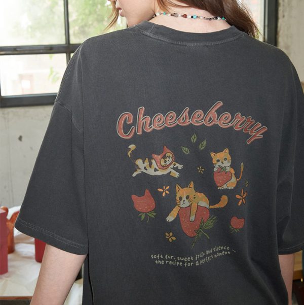 [CPGN] 25SS Cheese Berry Pigment T-Shirt (2 Color) *Season Limited*