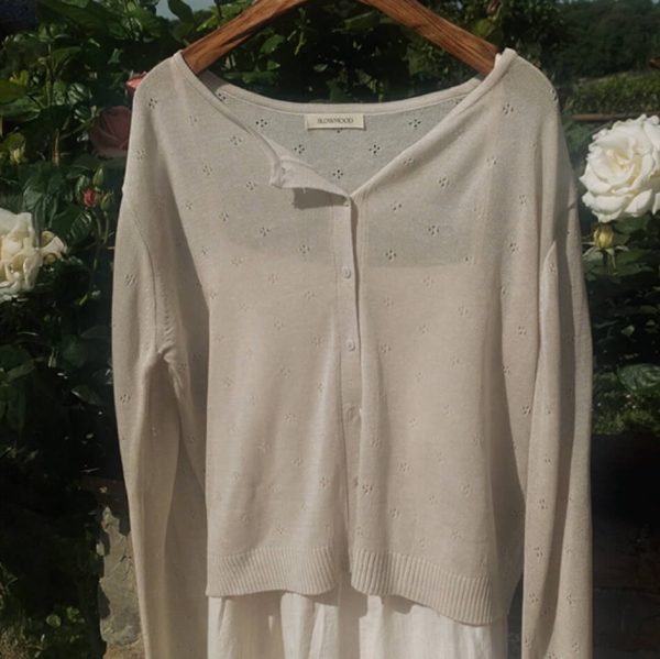 [Slowand] SLOWMADE Punching Cardigan (3 Color) *Made in Korea* *Season Limited*