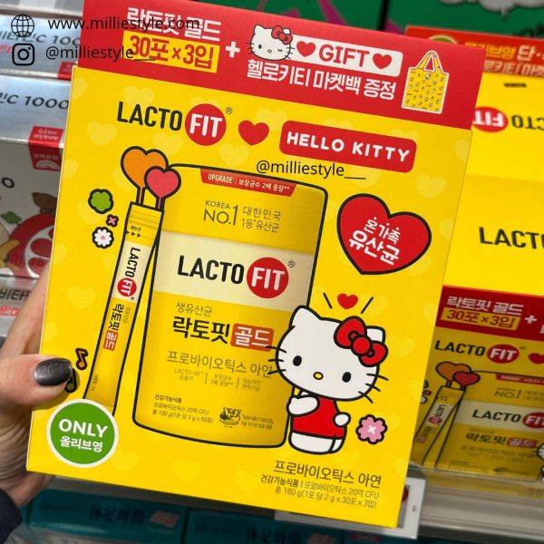 [OY] Lactofit x Hello Kitty Special Set (90s Free Hello Kitty Market Bag) *LIMITED*