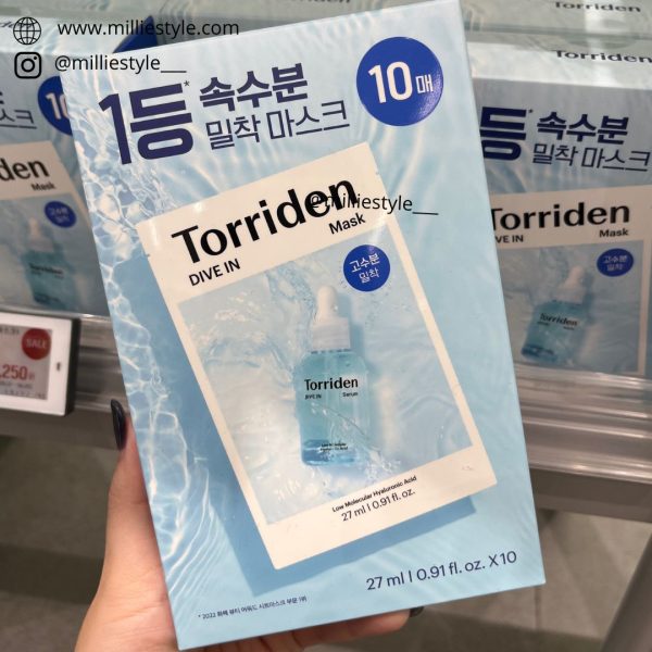 [OY] Torriden Dive In Mask 10pcs *LIMITED*