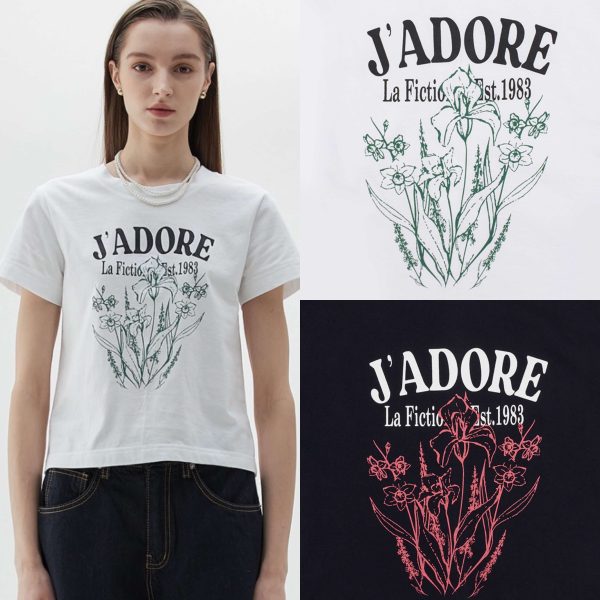 [Lartigent] LY Flower T-Shirt (2 Color) *Limited Time Sale*