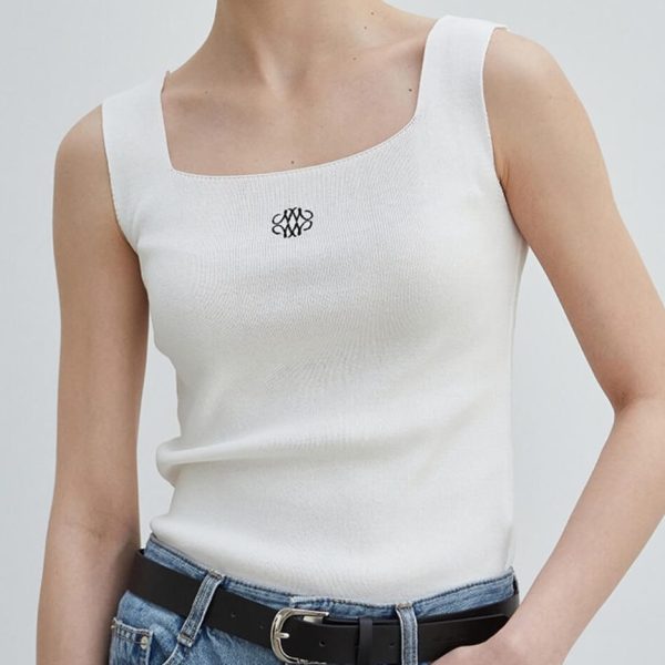 [Nick & Nicole] Nicole Square Neck Sleeveless (3 Color) *Made in Korea* *Limited Time Sale*