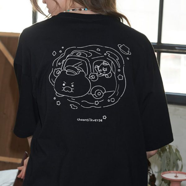 [CPGN x Kakao Friends] 25SS Universe Choonsik Embroidered T-Shirt (2 Color) *Season Limited*