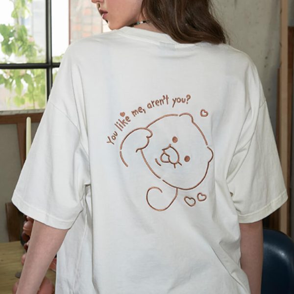 [CPGN x Kakao Friends] Cutie Choonsik Embroidered T-Shirt (2 Color) *Season Limited*
