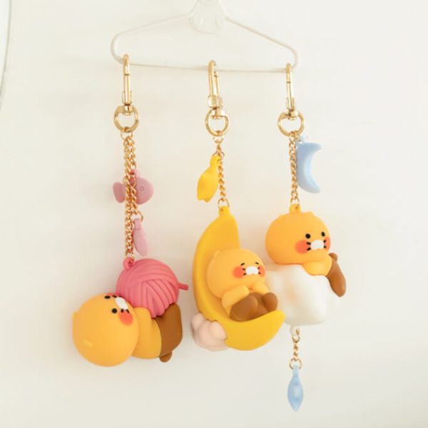 [Kakao Friends] Choonsik Figure Keyring (3 Types) *LIMITED*