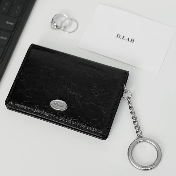 [Dlab] Rena Card Wallet (5 Color) *Cow Leather* *Made in Korea* *Customise Initial Engrave*