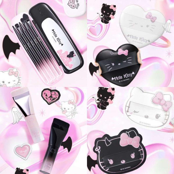 [OY] Fillimilli x Hello Kitty Angel vs Devil Collection (Brush Set, Sponge Set, Hair Pin Set etc.) *SOLD OUT SOON* *LIMITED*