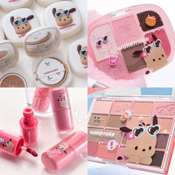 [OY] Wakemake x Pochacco Limited Edition (Seamless cushion, Seamless foundation, Glow Tint, Glow Balm, Eye Shadow) *LIMITED*