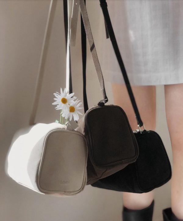 [Slowand] LENTO Log Cylinder Bag Two way Carry (3 Color) *Made in Korea*