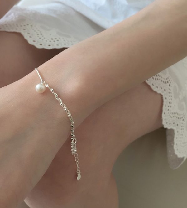 [Moat[ Brill Pearl Bracelet (Silver 925) *LIMITED*