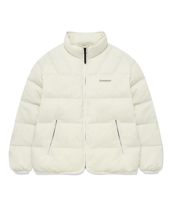 [Covernat] RDS Coverlite Stand Collar Down Jacket (IVORY) *SUMMER SALE END 2nd July* *SOLD OUT SOON*