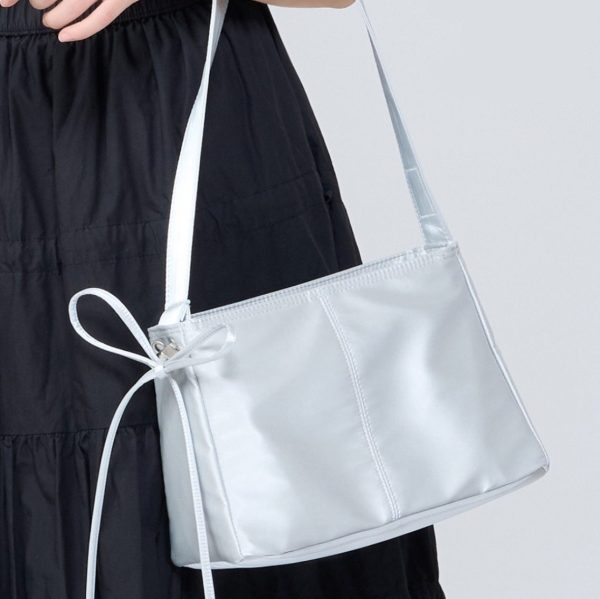 [Ithinkso] Tidy Shoulder x Cross Two Way Bag Shiny Version (3 Color) *Made in Korea* *LAUCHING SALE END TODAY 7/7*