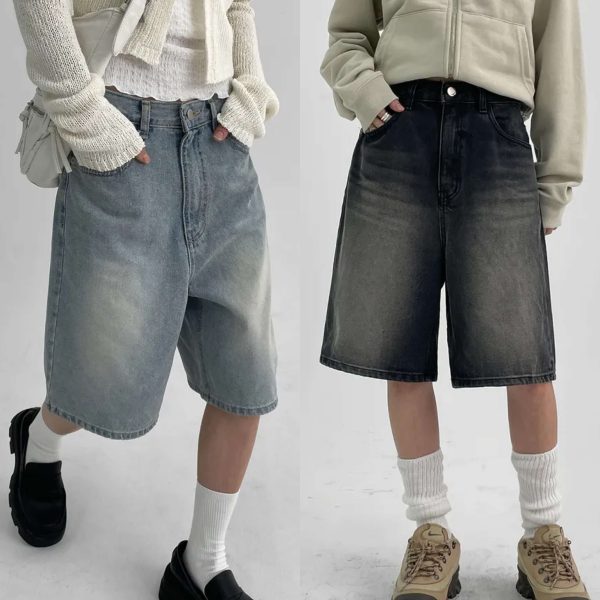 [Blackup] Ron Max Bermuda Denim Pants (3 Color) *Sells Over 10k pcs in Korea*