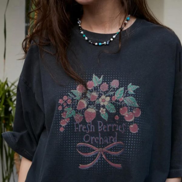 [CPGN] Fresh Berries Half Sleeve TShirt (2 Color) *Season Limited* *Limited Time Sale*