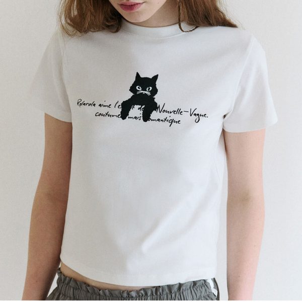 [Rola Rola] Rola Cat Friends T-Shirt (3 Color) *Limited Time Sale*
