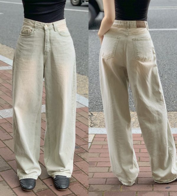 [Slowand] SLOWMADE Our Line Summer Light Denim Pants (Sand Light Denim) *Made in Korea* *Summer Limited*