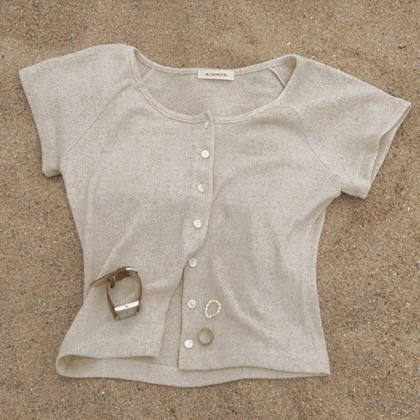 [Slowand] SLOWMADE Raglan Slim Half Cardigan (3 Color) *Made in Korea* *Summer Limited*