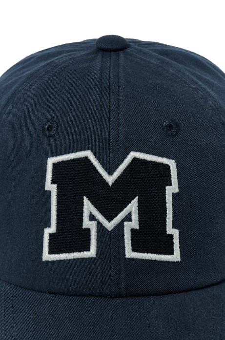 【MARITHE】 M LOGO APPLIQUE CAP★ Marithe] M Logo Applique Cap (3 Color) *Summer Season Off
