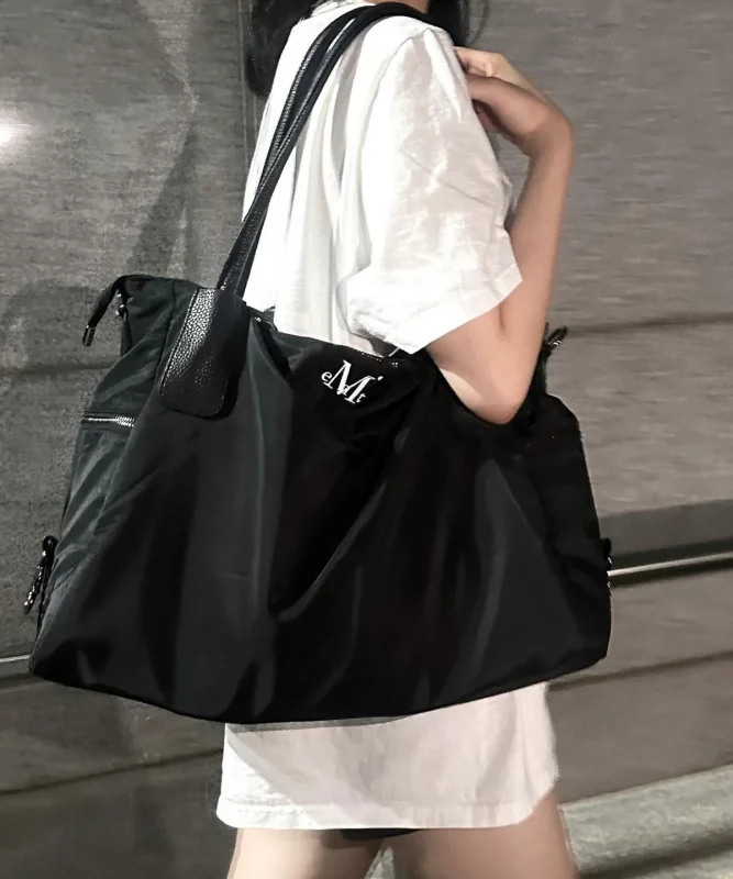 ◆MUCENT◆ Toho l Logo 4-Way Punching Eyelet Tote Bag Un 4WAY SIGNATURE LOGO TOTE BAG - MUCENT | 60% - Asian Fashion